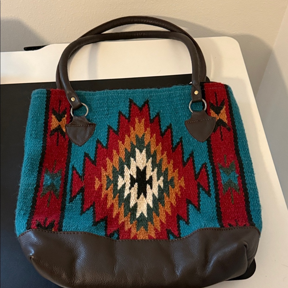 El Paso Saddle blanket Company Patterned Tote/purse